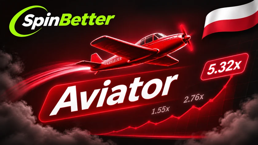 Rejestracja w SpinBetter i gra Aviator dla graczy z Polski